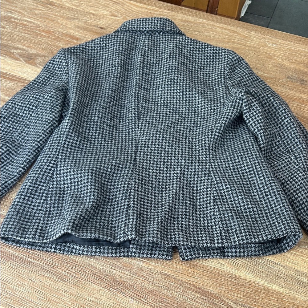 Ralph Lauren Black and White Houndstooth wool Jacket size 14 - Picture 9 of 9